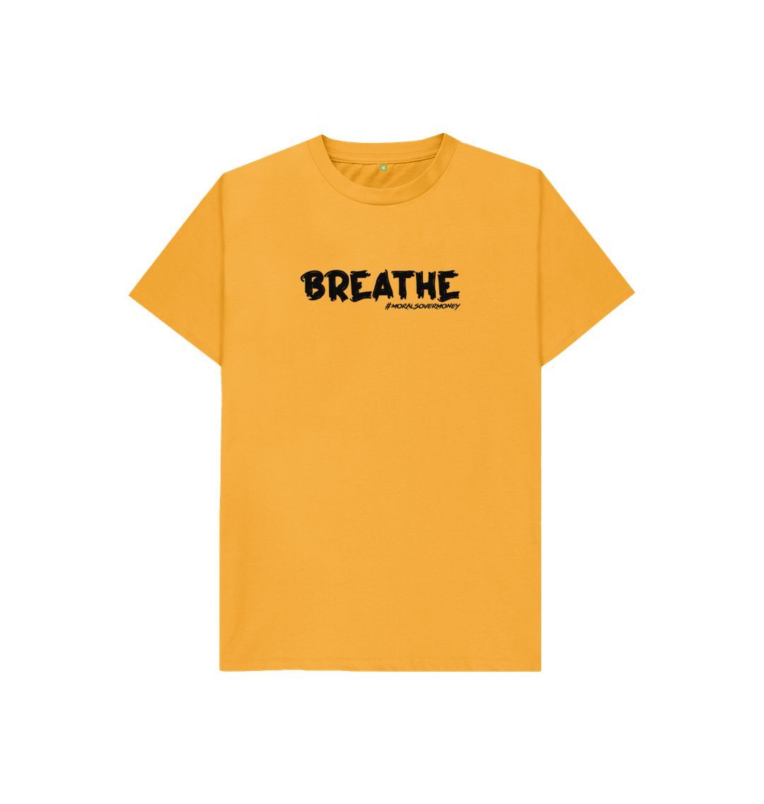 Mustard Kids Breathe - Organic T-Shirt.