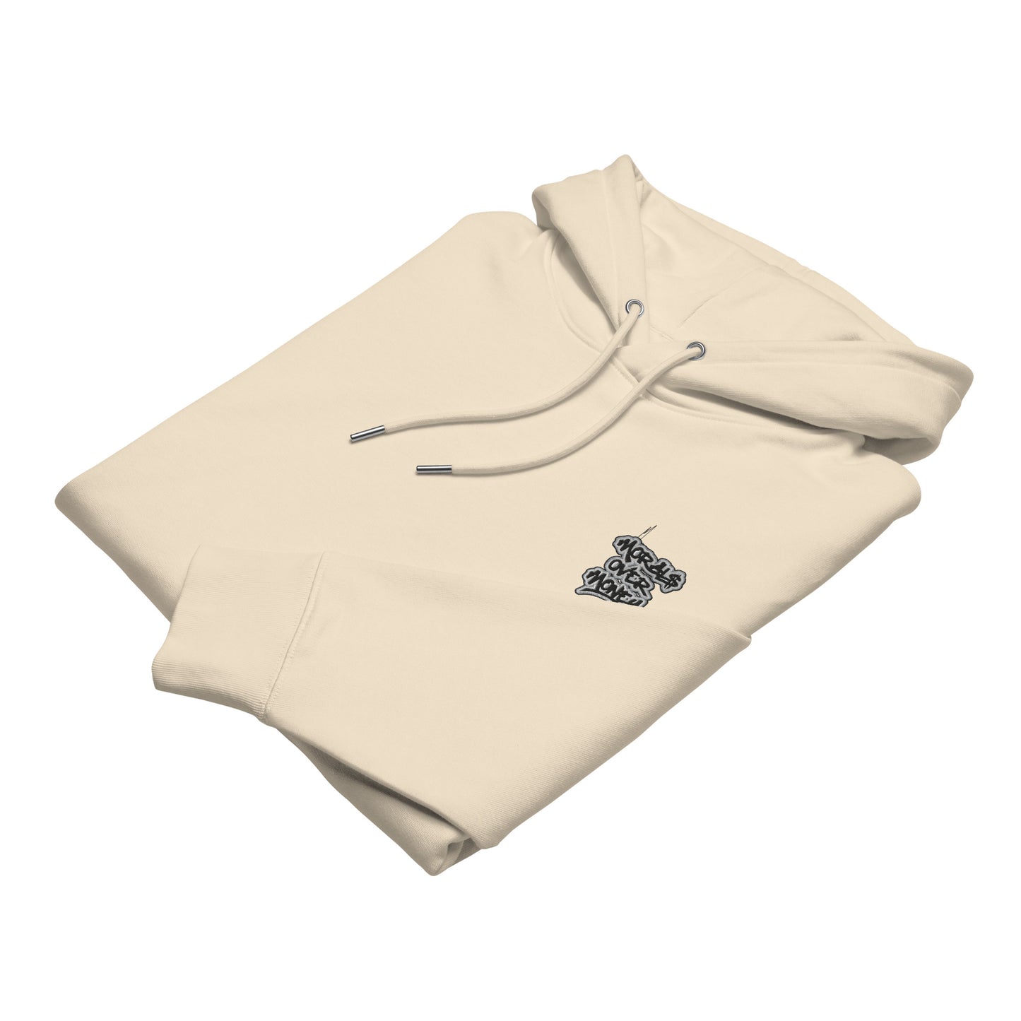 100% Organic Cotton Essentials 'Morals Over Money - Free Palestine' Eco Hoodie