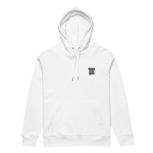 100% Organic Cotton Essentials 'Morals Over Money - Free Palestine' Eco Hoodie