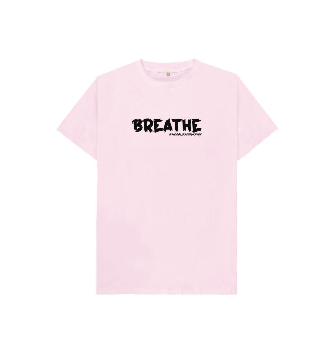 Pink Kids Breathe - Organic T-Shirt.