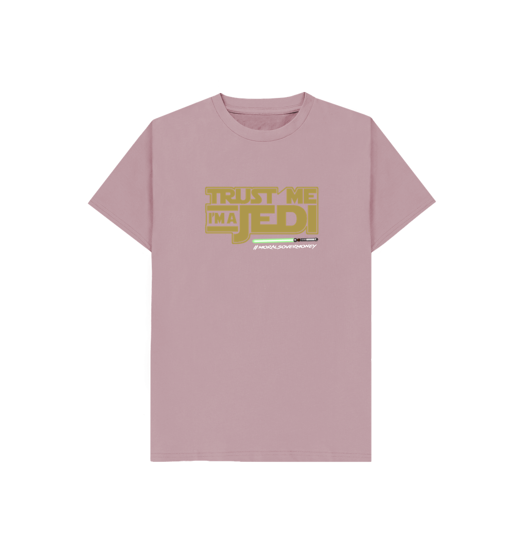 Mauve Kids100% Organic Cotton 'Trust Me I'm A Jedi' Eco Tee - White Logo