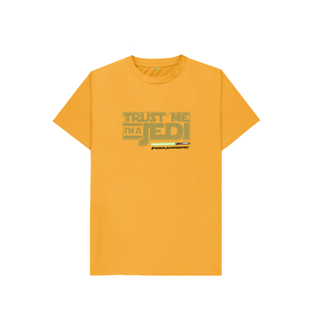 Mustard Kids100% Organic Cotton 'Trust Me I'm A Jedi' Eco Tee - Black Logo