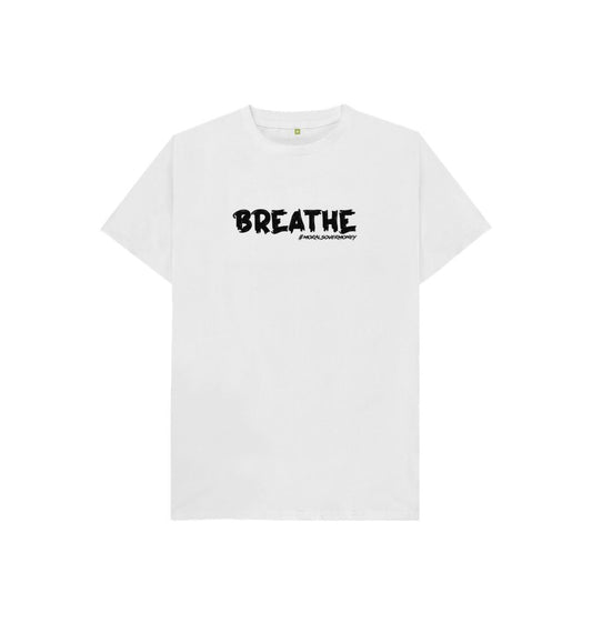 White Kids Breathe - Organic T-Shirt.