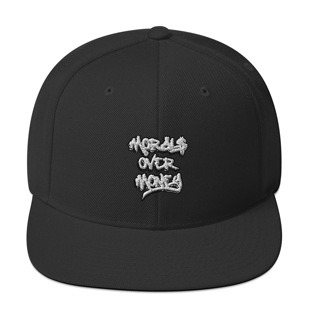 Morals Over Money - Snapback Hat