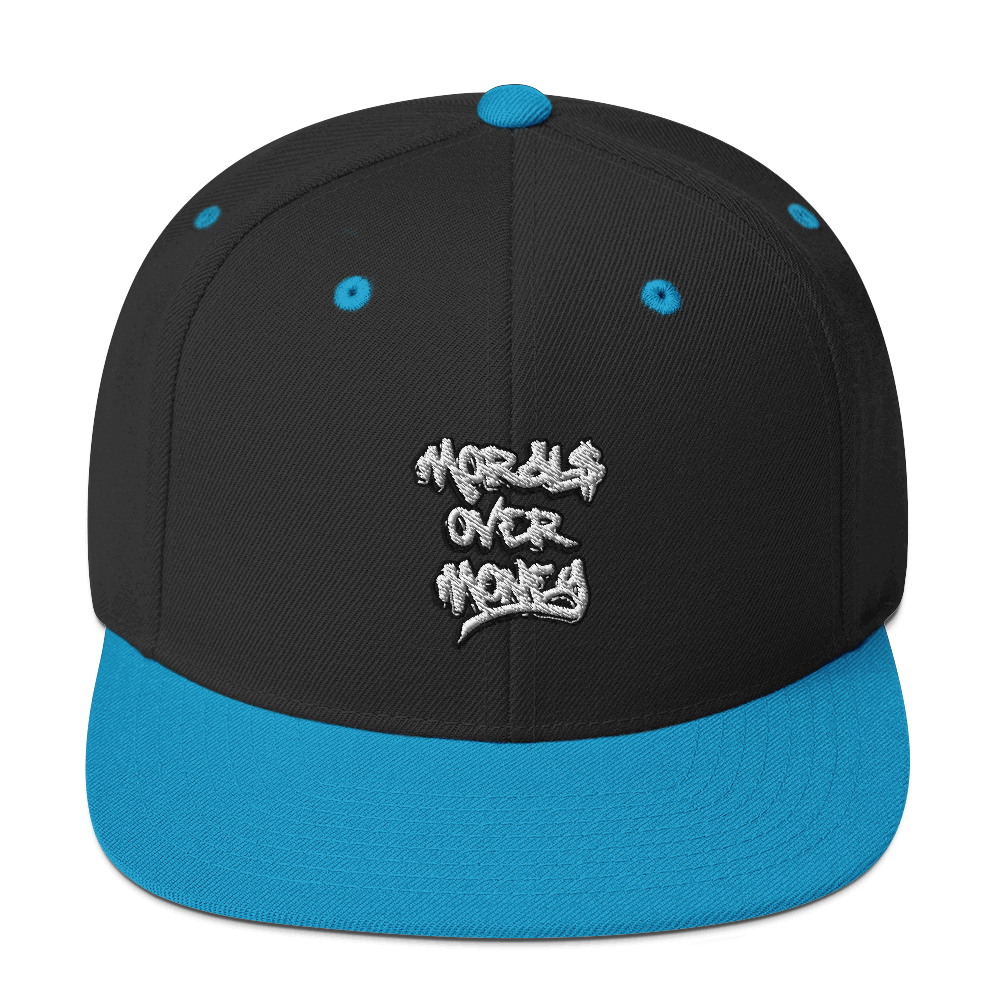 Morals Over Money - Snapback Hat