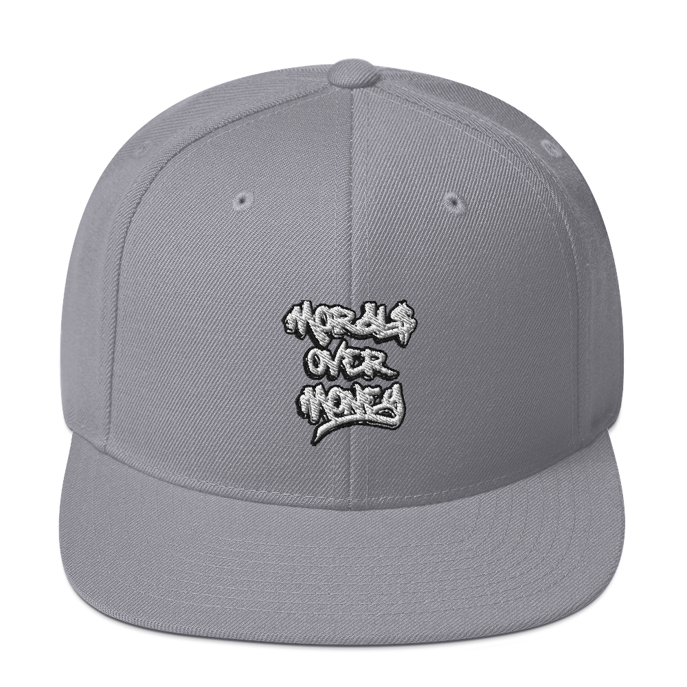 Morals Over Money - Snapback Hat