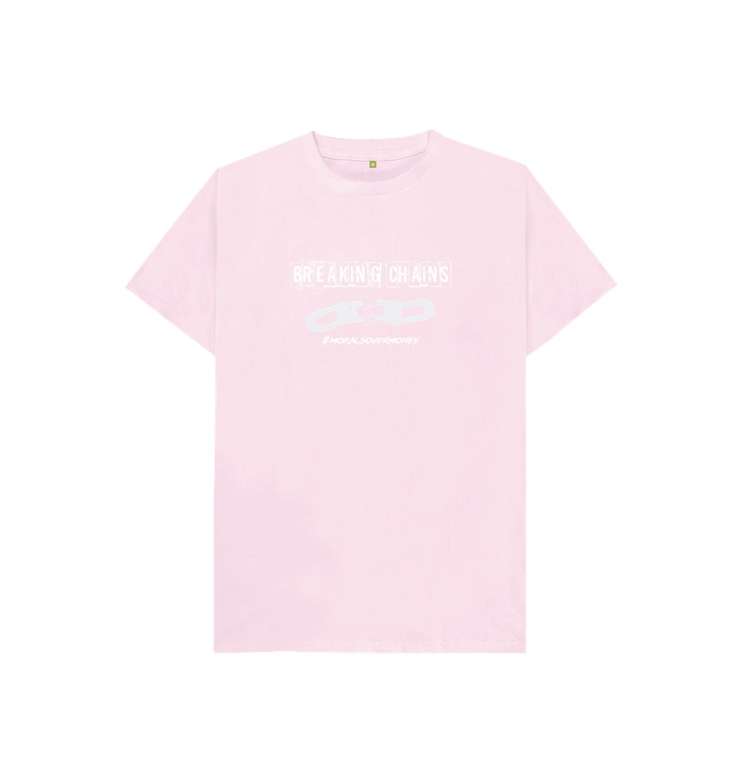 Pink Kids Breaking Chains - Organic T-Shirt