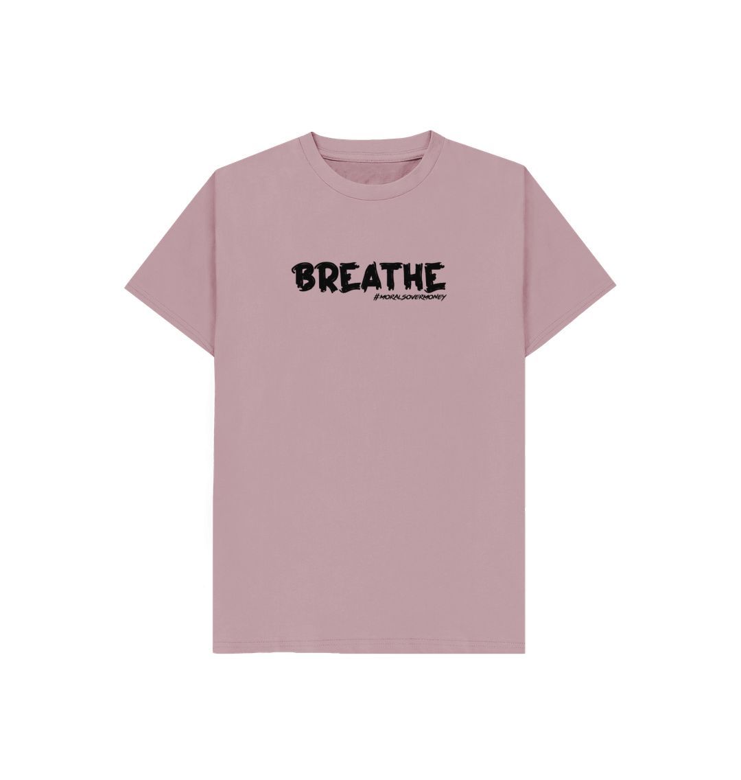 Mauve Kids Breathe - Organic T-Shirt.