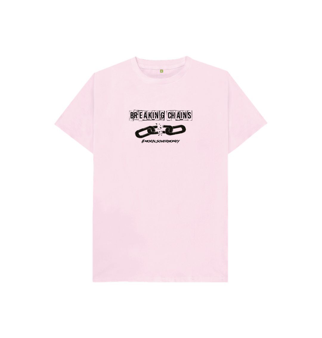 Pink Kids Breaking Chains - Organic T-Shirt.